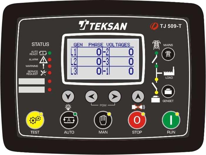 Teksan TJ 509-T controller